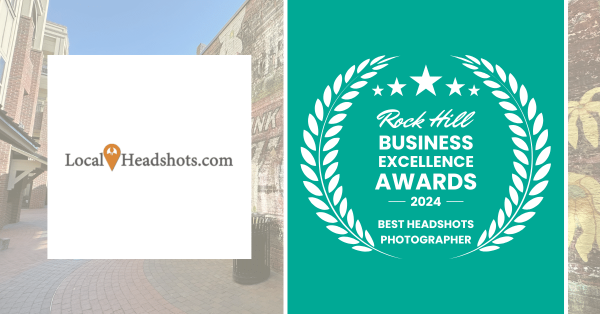 2024 Rock Hill Business Excellence Awards Winner -Best Headshots Photographer 2024 Rock Hill Business Excellence Awards Winner -Best Headshots Photographer
