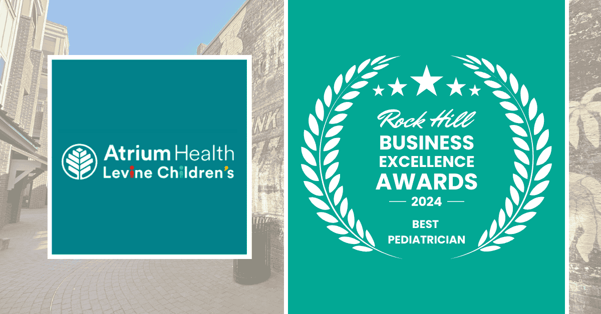 2024 rock hill business excellence awards winner -Best Pediatrician 2024 rock hill business excellence awards winner -Best Pediatrician