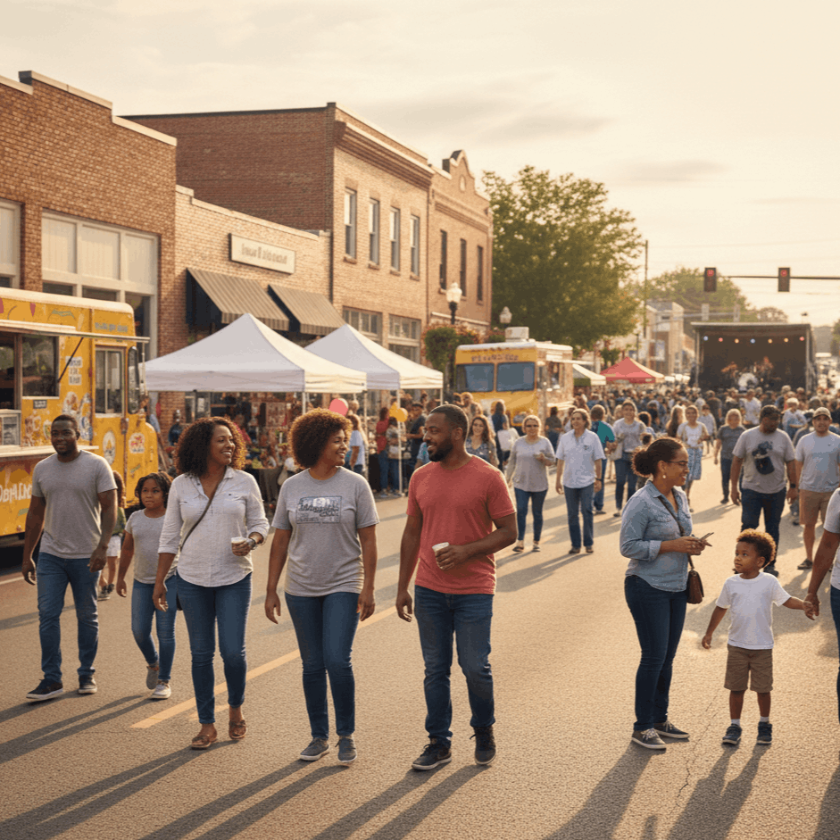 event in downtown york county sc