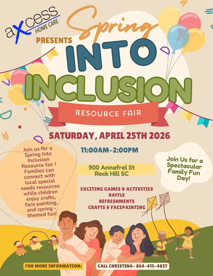 Spring Into Inclusion: Resource Fair Rock Hill