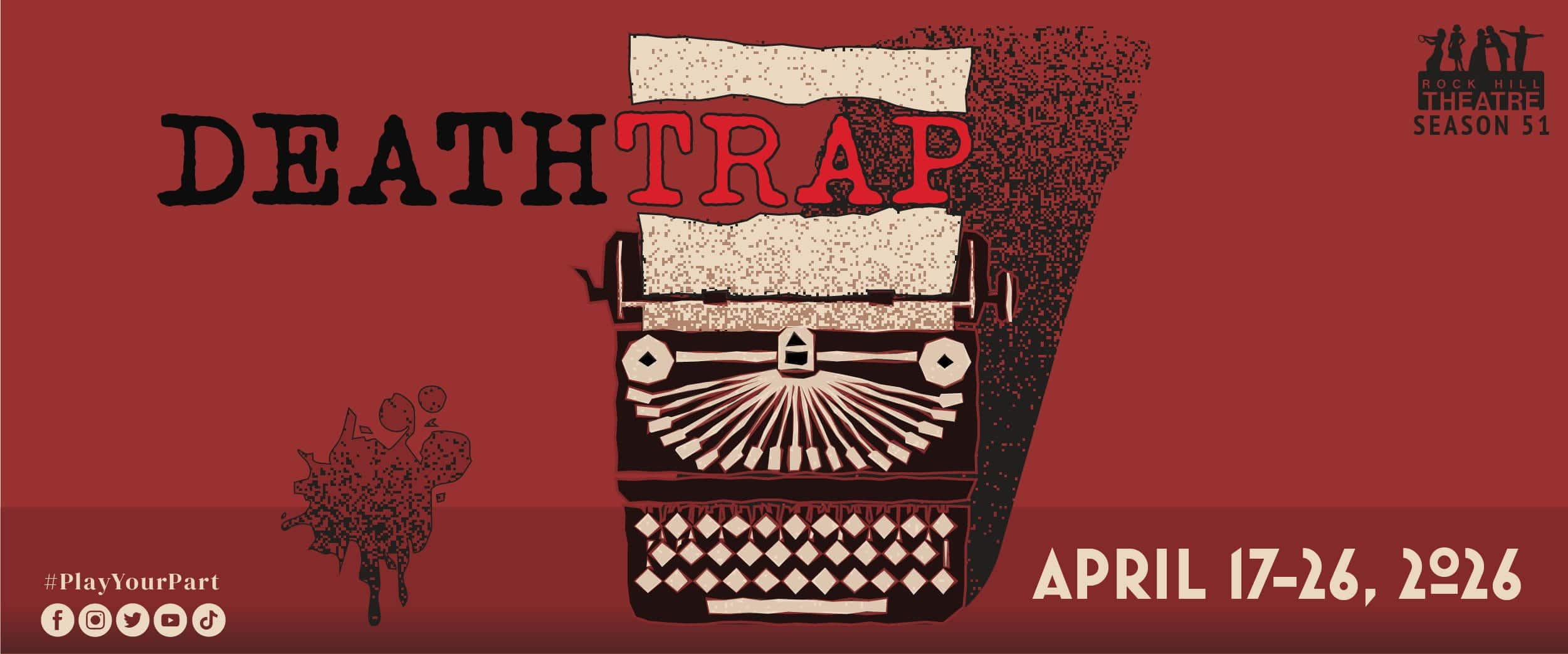 RHT “Deathtrap” Comedy Thriller Play
